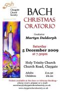 2009 - 12 Bach Christman Oratorio